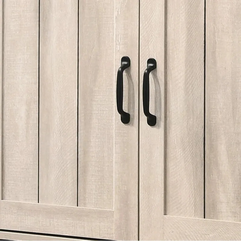Meuble à chaussures 3 portes, 45 po, fini chêne gris poussiéreux