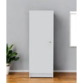47 garde-manger ou placard de rangement blanc en bois - 16,9' X 47,4' X 12,3