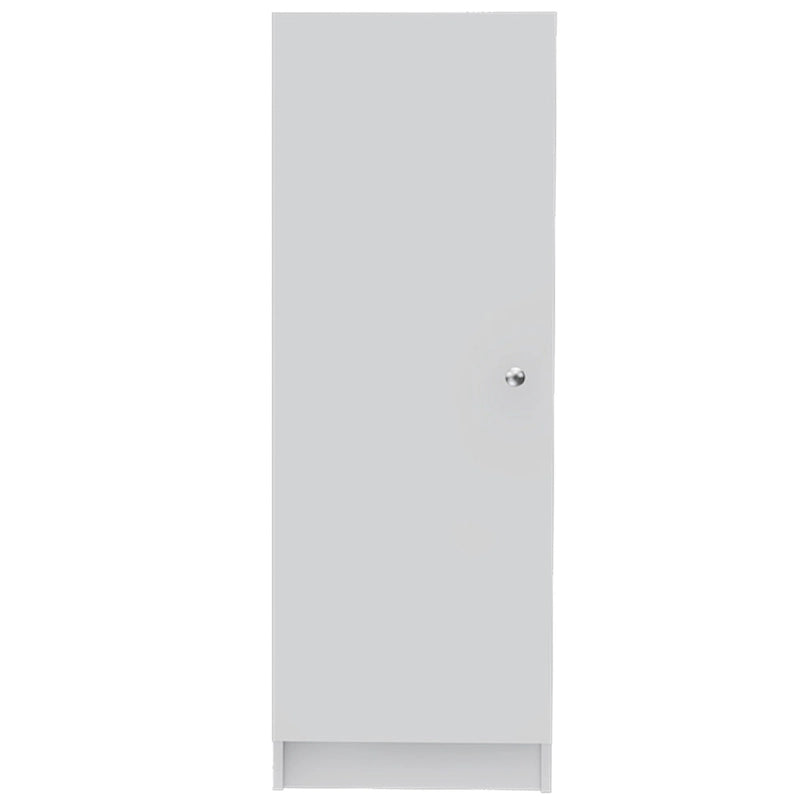 47 garde-manger ou placard de rangement blanc en bois - 16,9' X 47,4' X 12,3