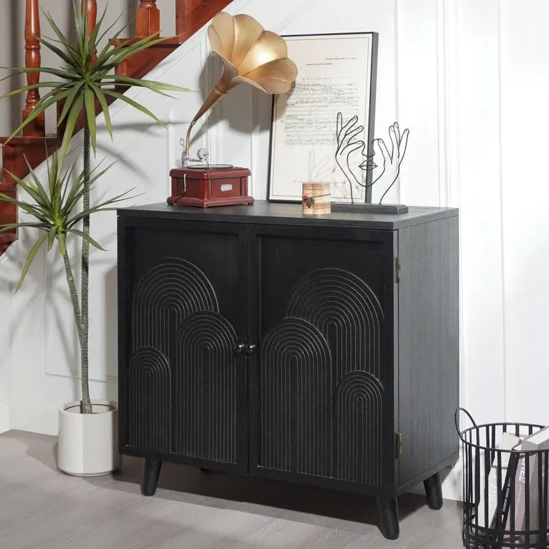 30 Armoires d'appoint en bois avec rangement, buffet pour salon, chambre ou entrée