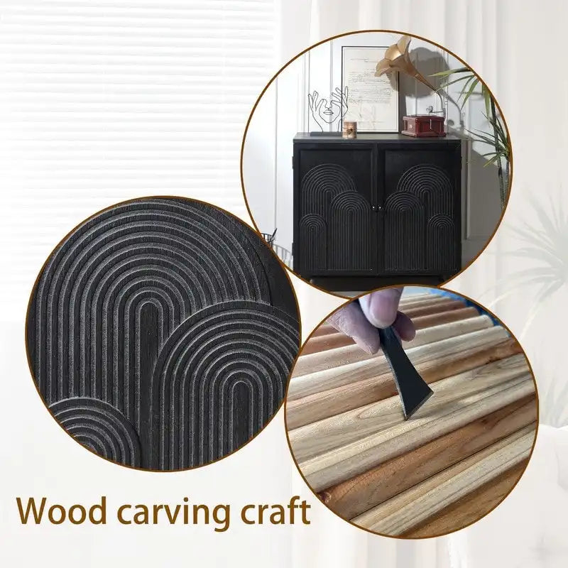 30 Armoires d'appoint en bois avec rangement, buffet pour salon, chambre ou entrée
