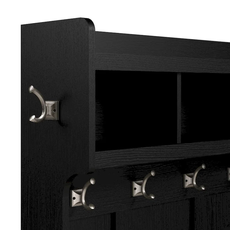 Porte-manteaux et banc à chaussures avec tiroirs par