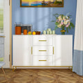 Buffet crédence à deux portes et trois tiroirs de 47 po - 47,2 long.