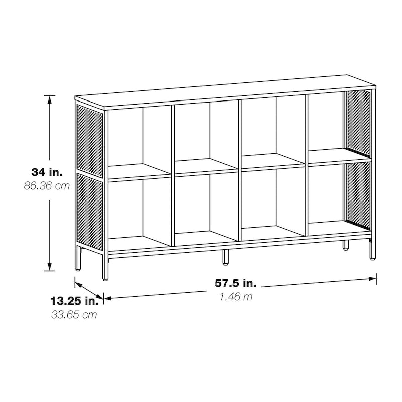 Étagère de rangement à 8 cubes