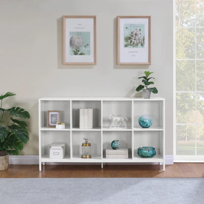Étagère de rangement à 8 cubes