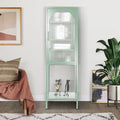 Meuble à porte en verre trempé