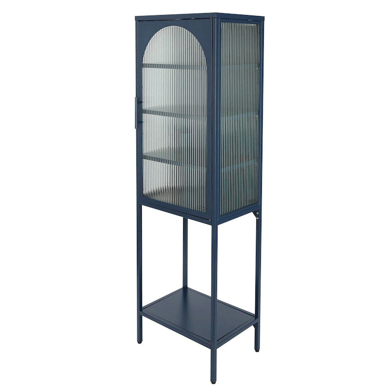 Meuble à porte en verre trempé