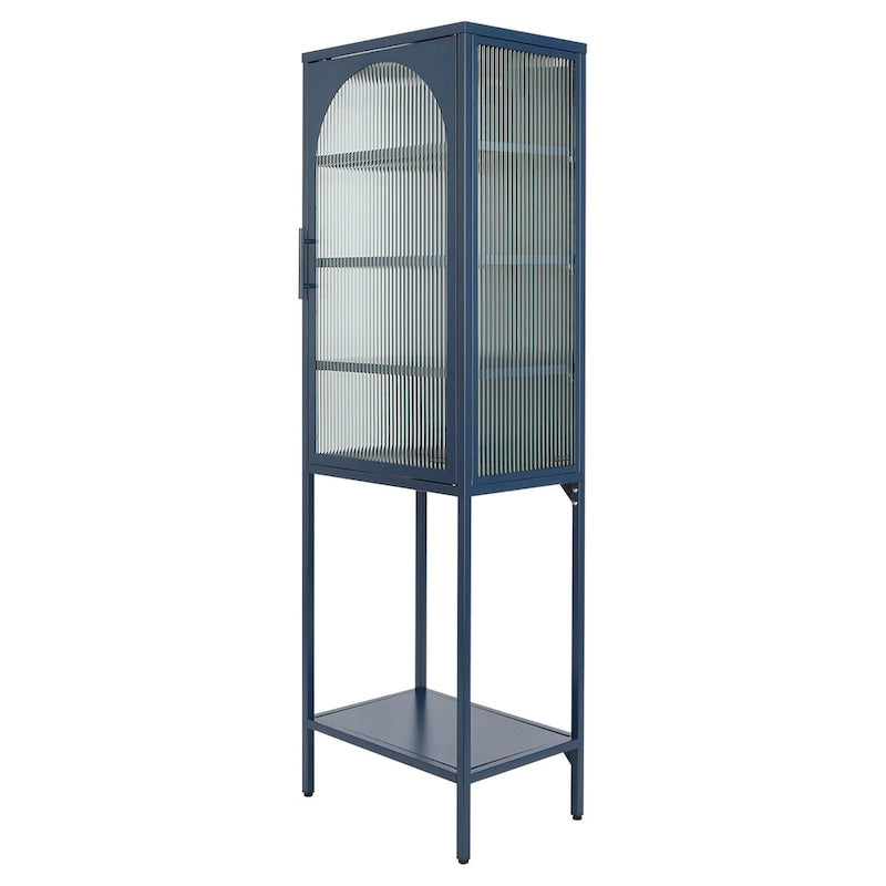 Meuble à porte en verre trempé