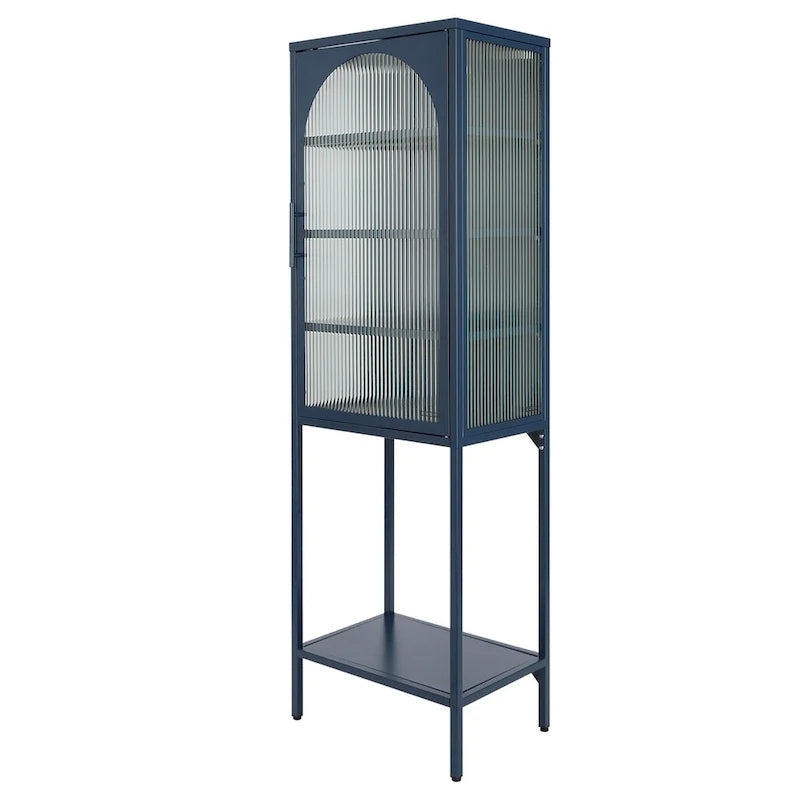 Meuble à porte en verre trempé