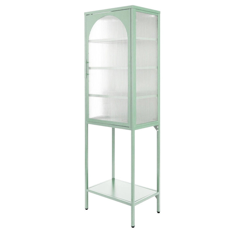 Meuble à porte en verre trempé