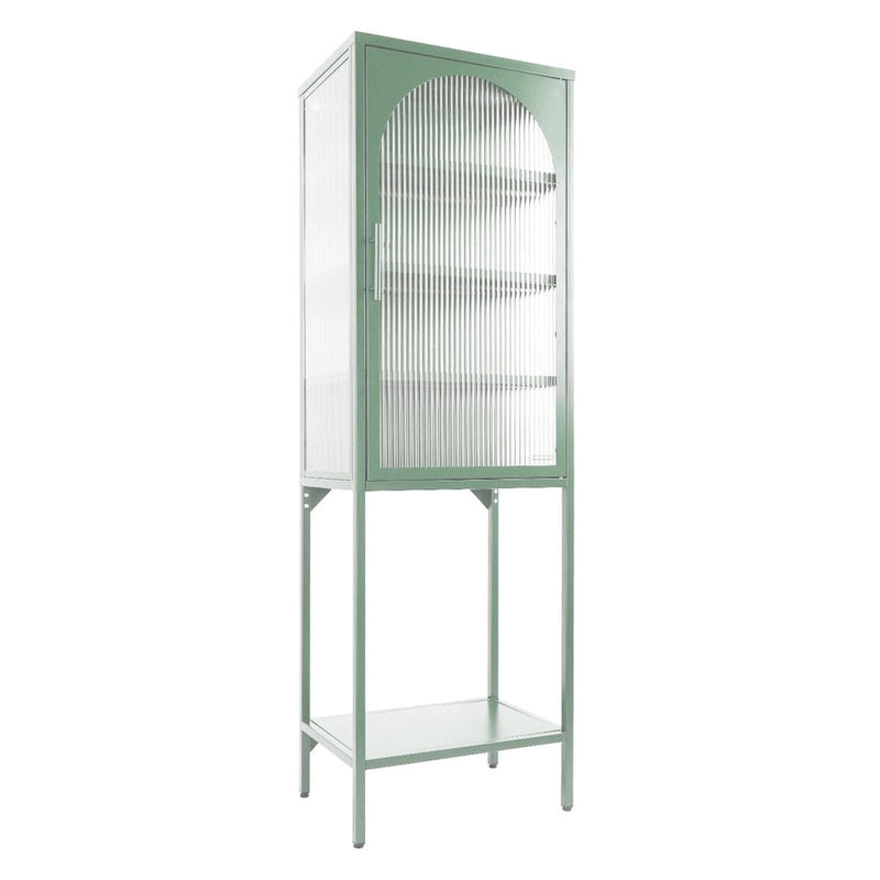 Meuble à porte en verre trempé