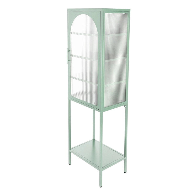 Meuble à porte en verre trempé