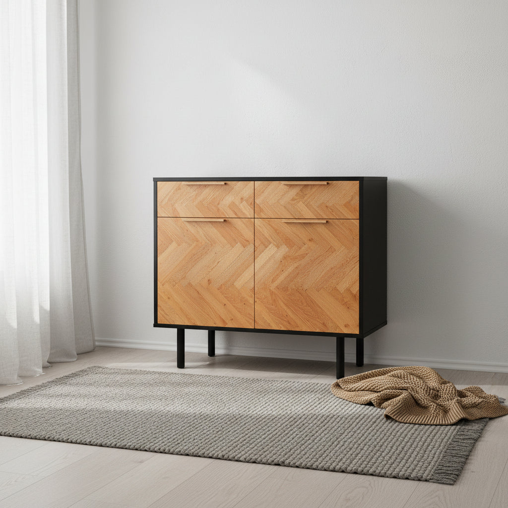 Bahut de style Mid-Century Modern