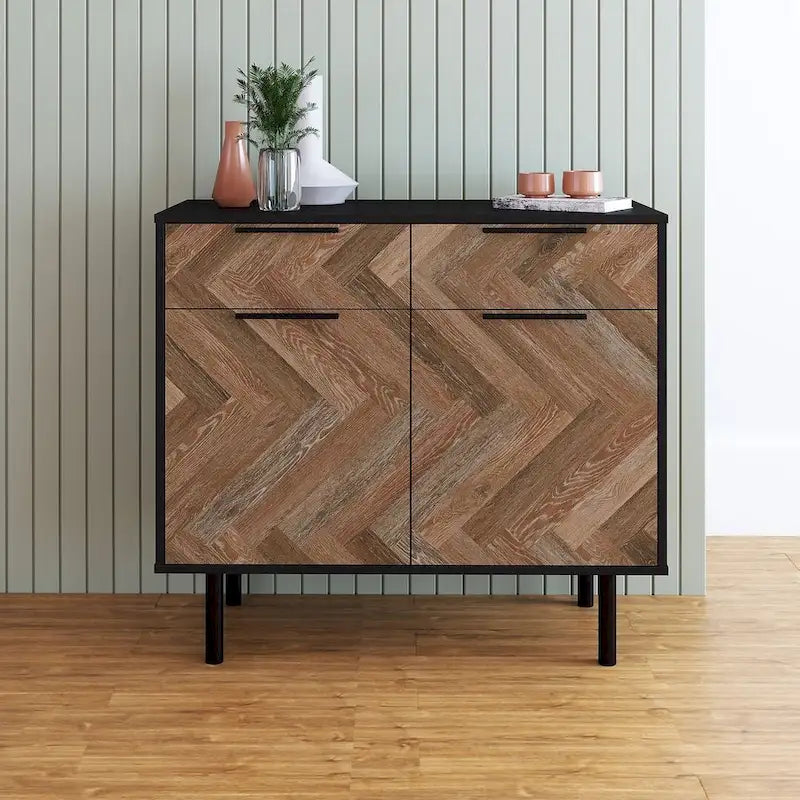Bahut de style Mid-Century Modern