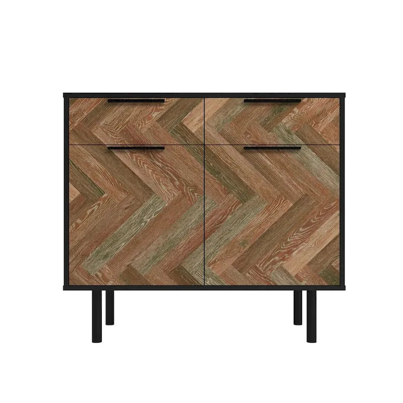 Bahut de style Mid-Century Modern
