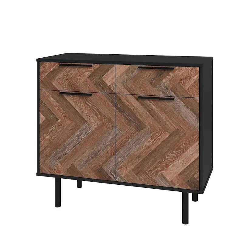 Bahut de style Mid-Century Modern