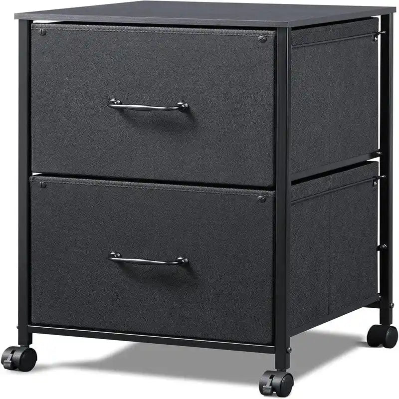 Classeur mobile à 2 tiroirs - 15,7P x 15,4L x 26,8H
