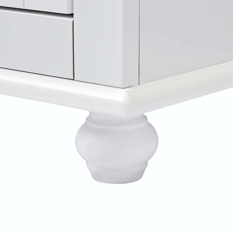 Armoire de rangement haute avec deux tiroirs