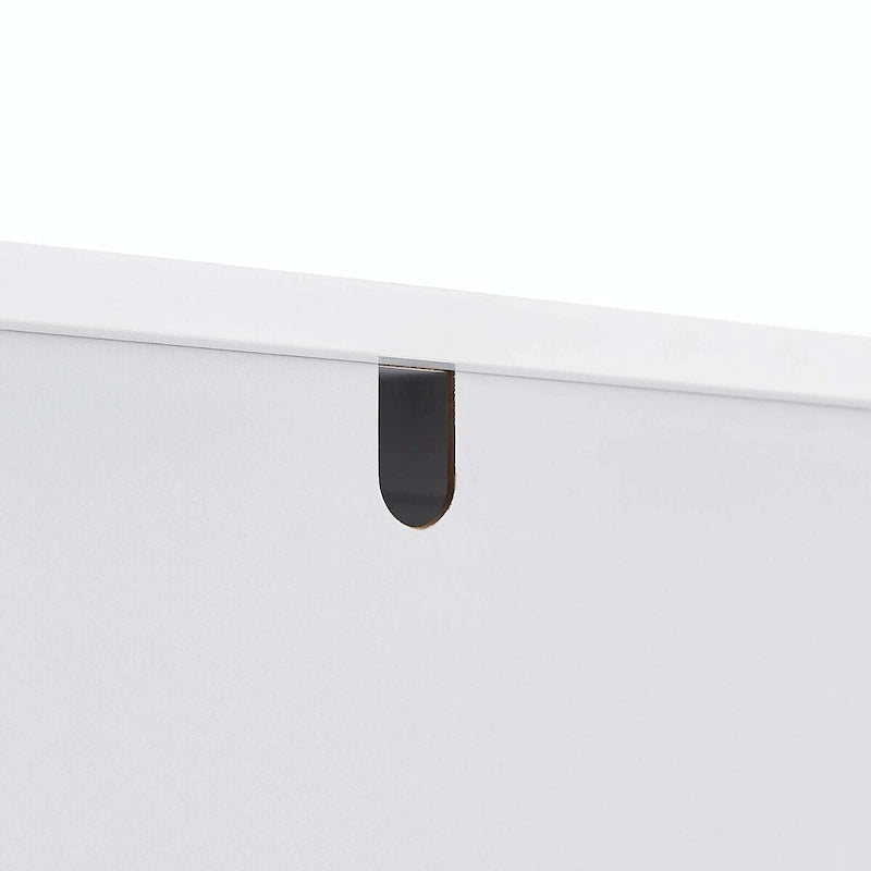 Armoire de rangement haute avec deux tiroirs