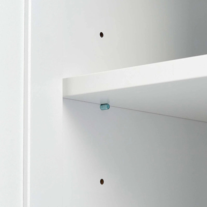 Armoire de rangement haute avec deux tiroirs