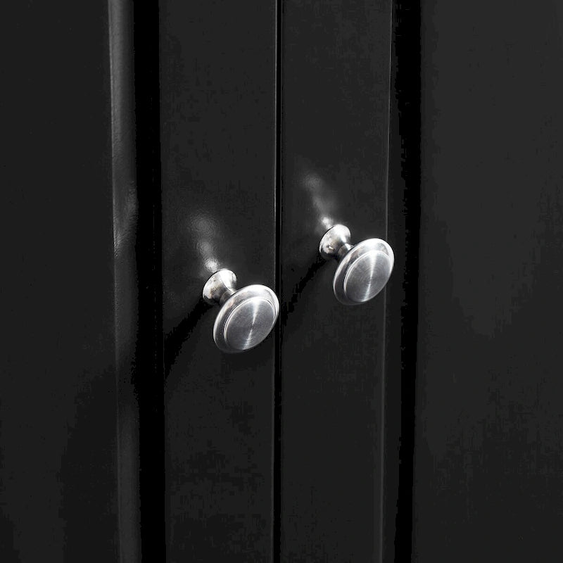 Armoire de rangement haute avec deux tiroirs